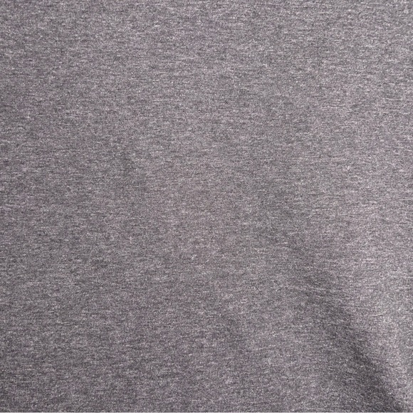 LARGE HANES GREY LONG SLEEVE WOMENS TOP CASUAL CLASSIC - Picture 4 of 12